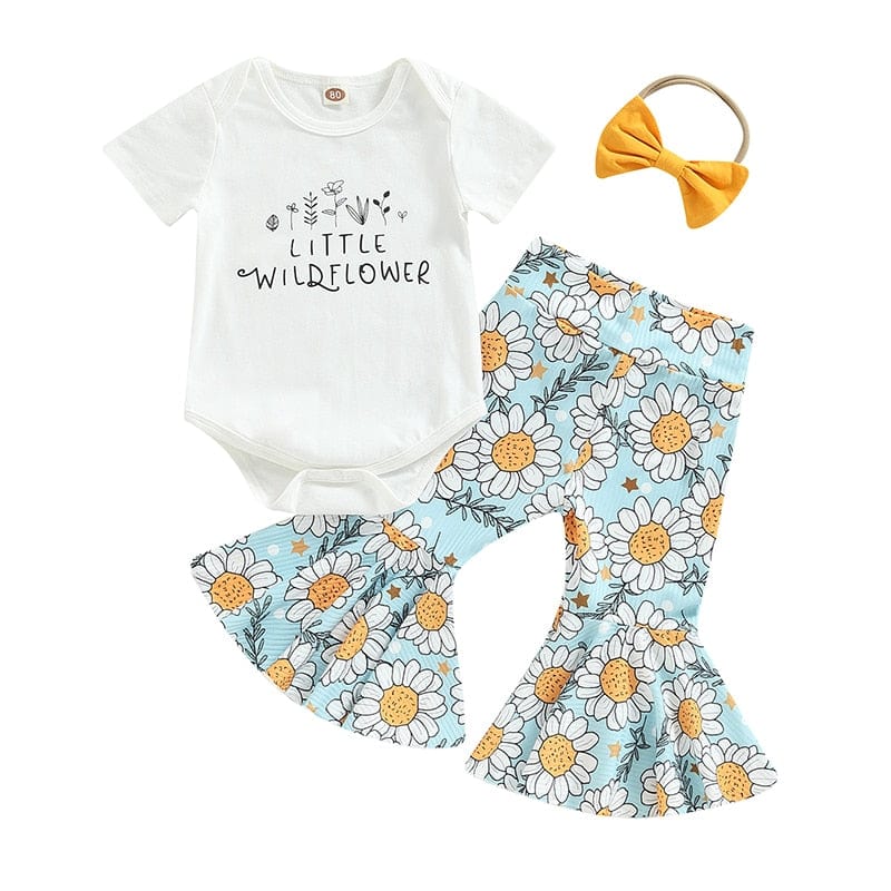 Short Sleeve Letters Romper Tops
