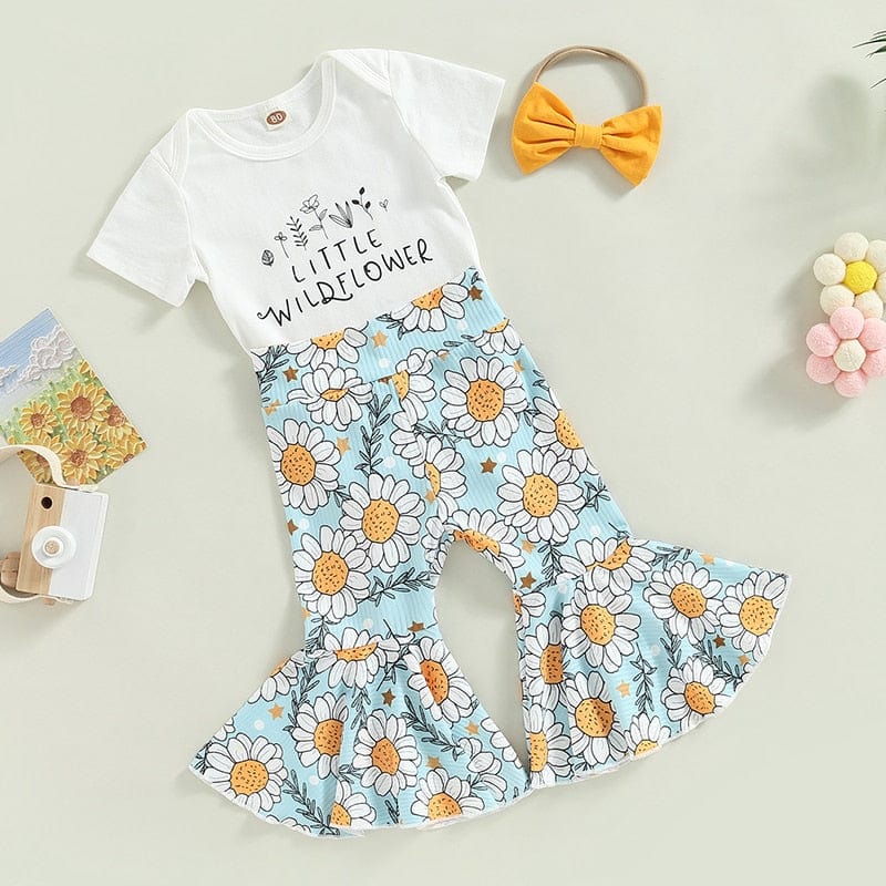 Short Sleeve Letters Romper Tops