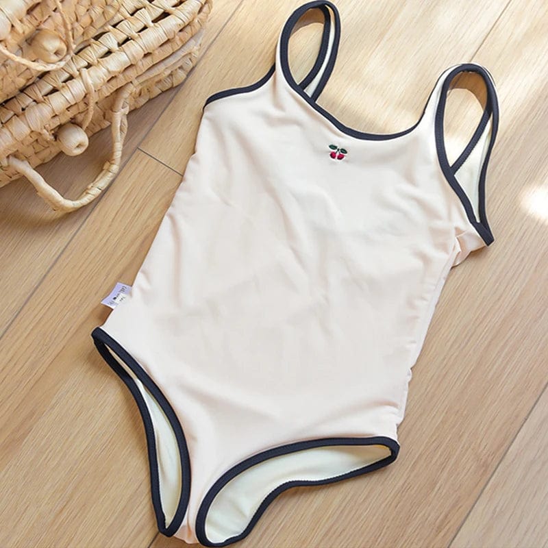 White / 100cm Sleeveless Backless Swimwear