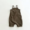 Army Green / 6-9M Solid Cotton Sleeveless Loose Vest Sling