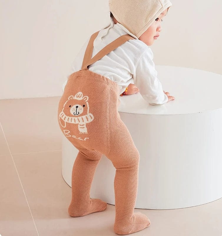 Solid Suspender Tights