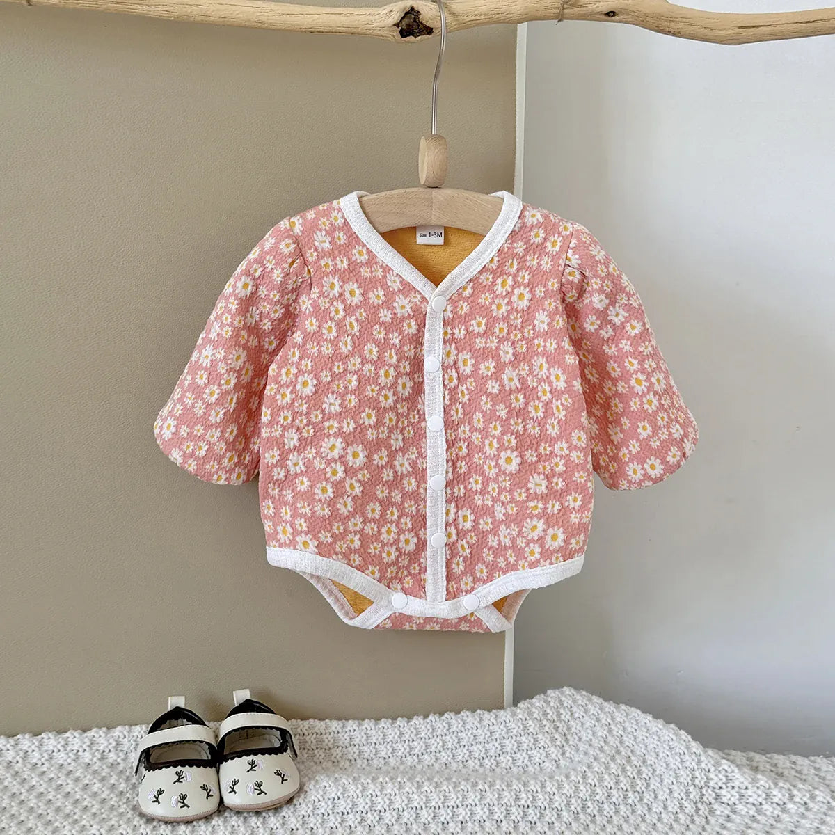 The Daisy Crinkle Bodysuit