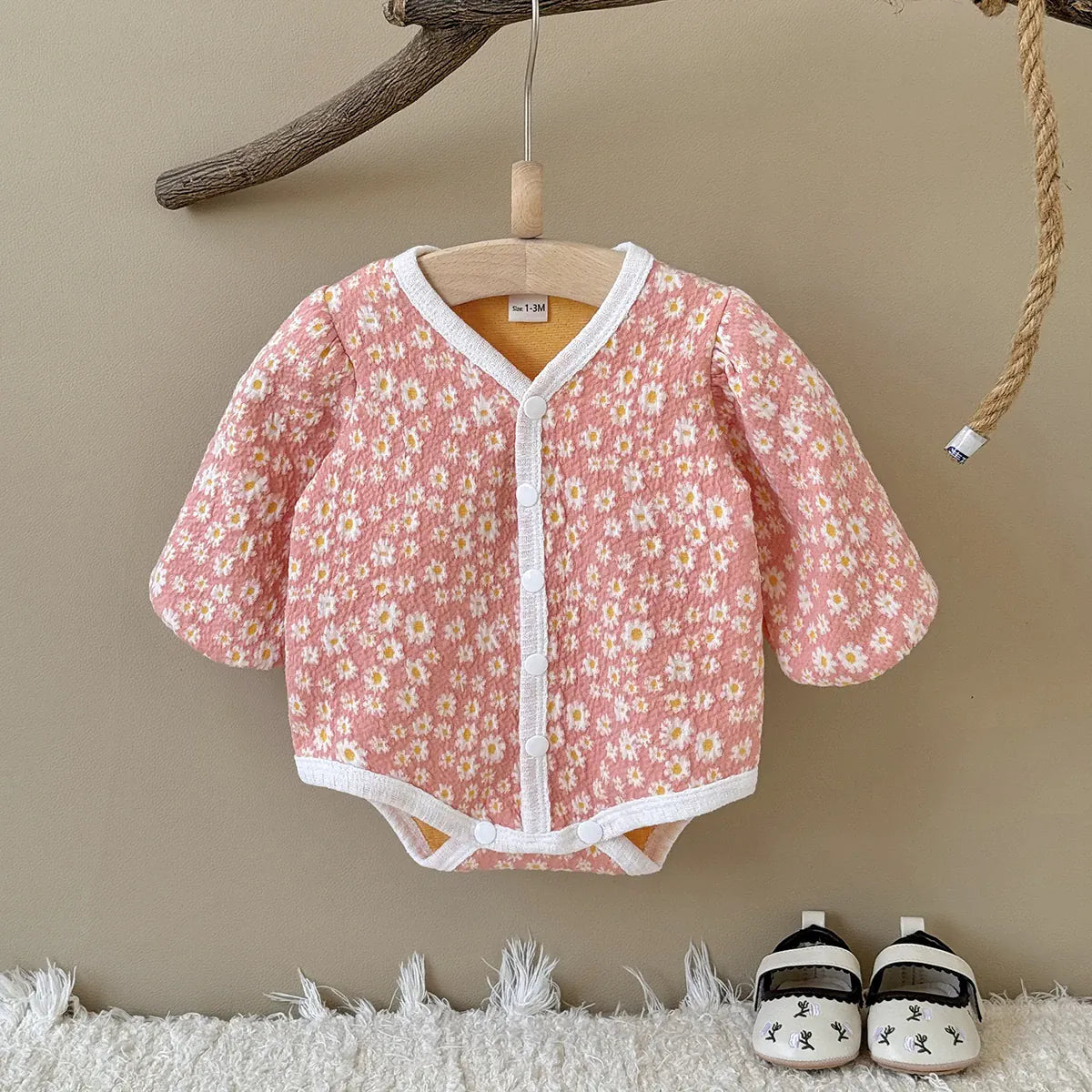 The Daisy Crinkle Bodysuit