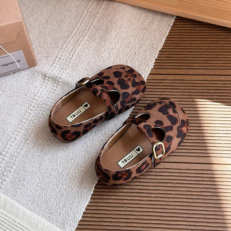 The Little Classic T-Strap Flats