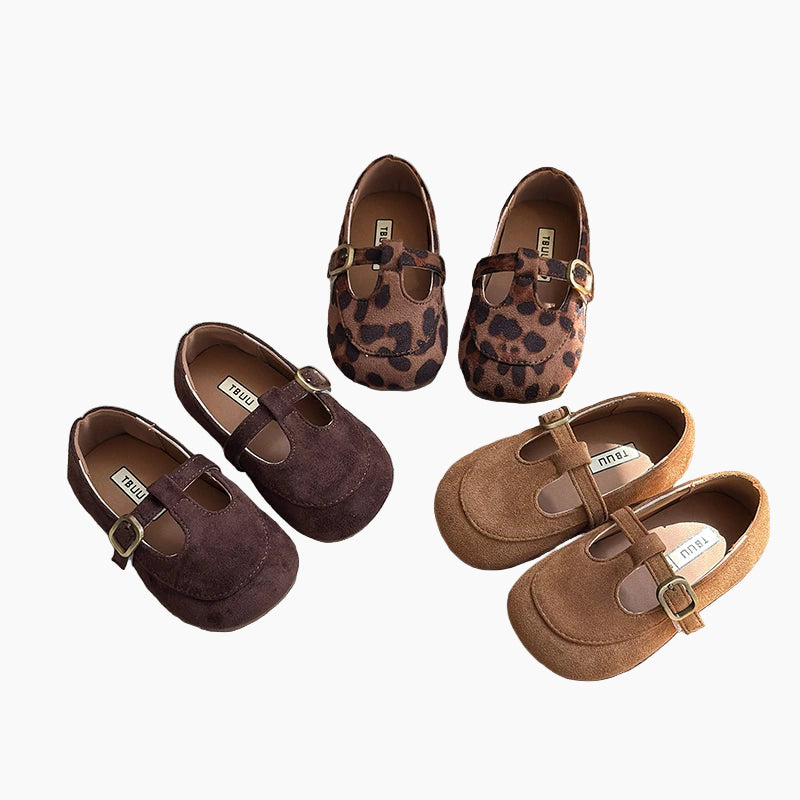 The Little Classic T-Strap Flats