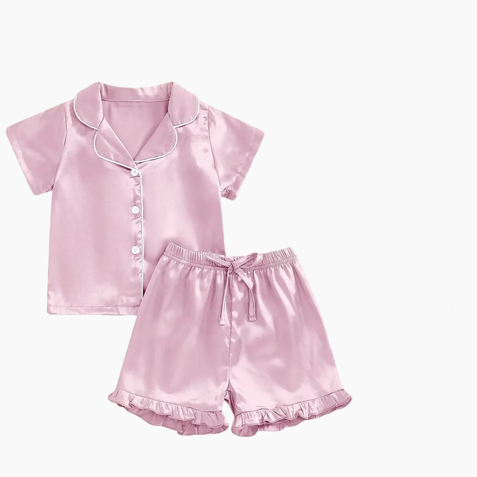 The Little Dreamer Satin Pajama Set