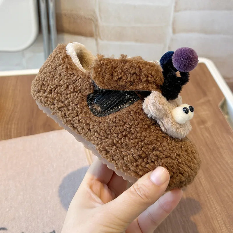 The Little Monster Fleece Shoes