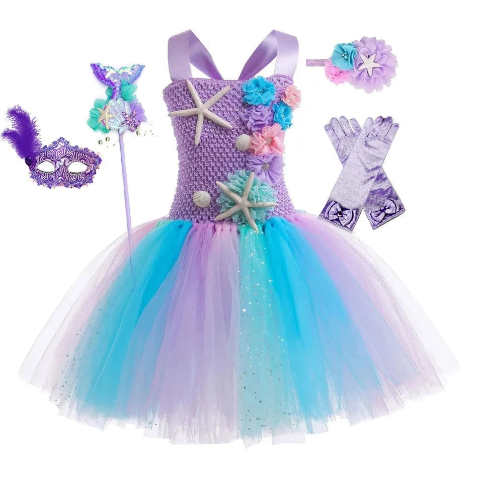 Mermaid 04 / 12-18M The Ocean Dream Princess Dress