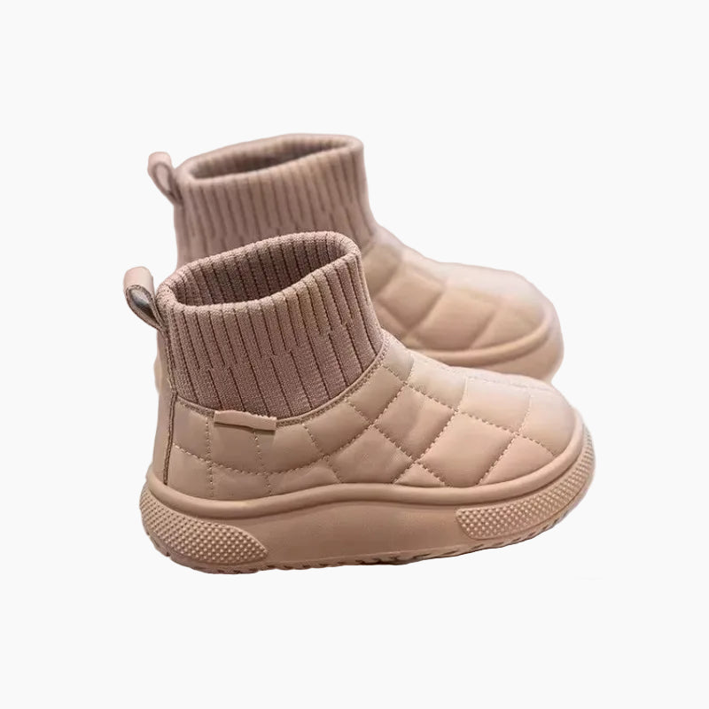 Khaki / 23 The Puffer Sock Boots
