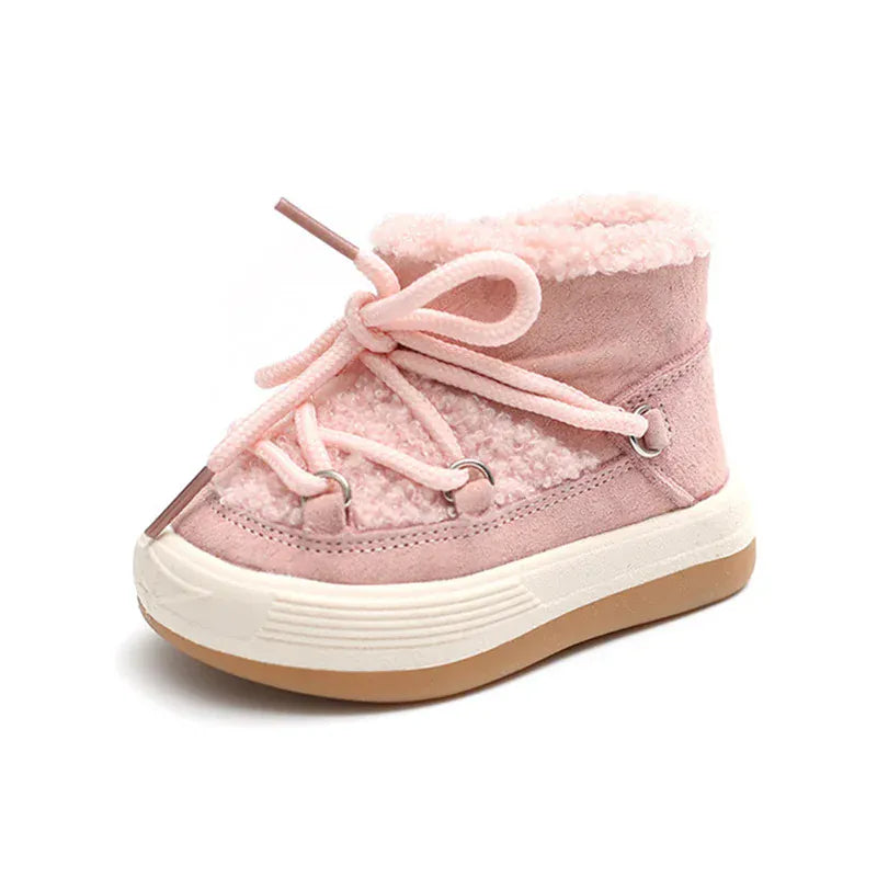 Pink / 15 Toddler & Baby Cozy Sneaker Boots