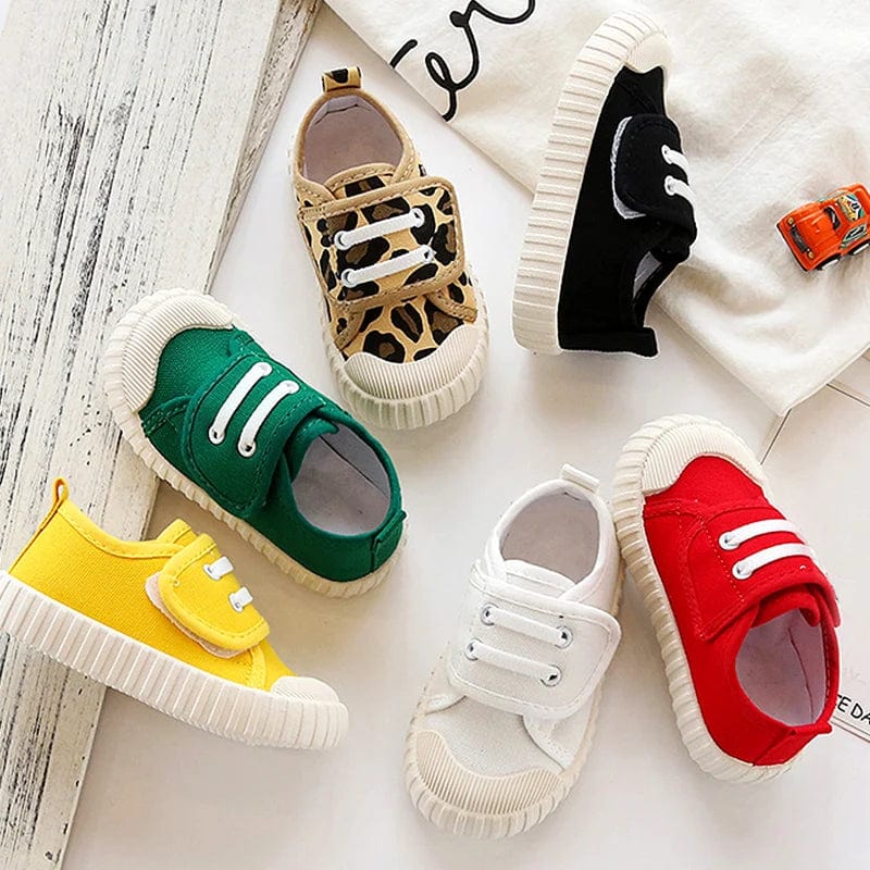 Vibrant Kids Canvas Shoes