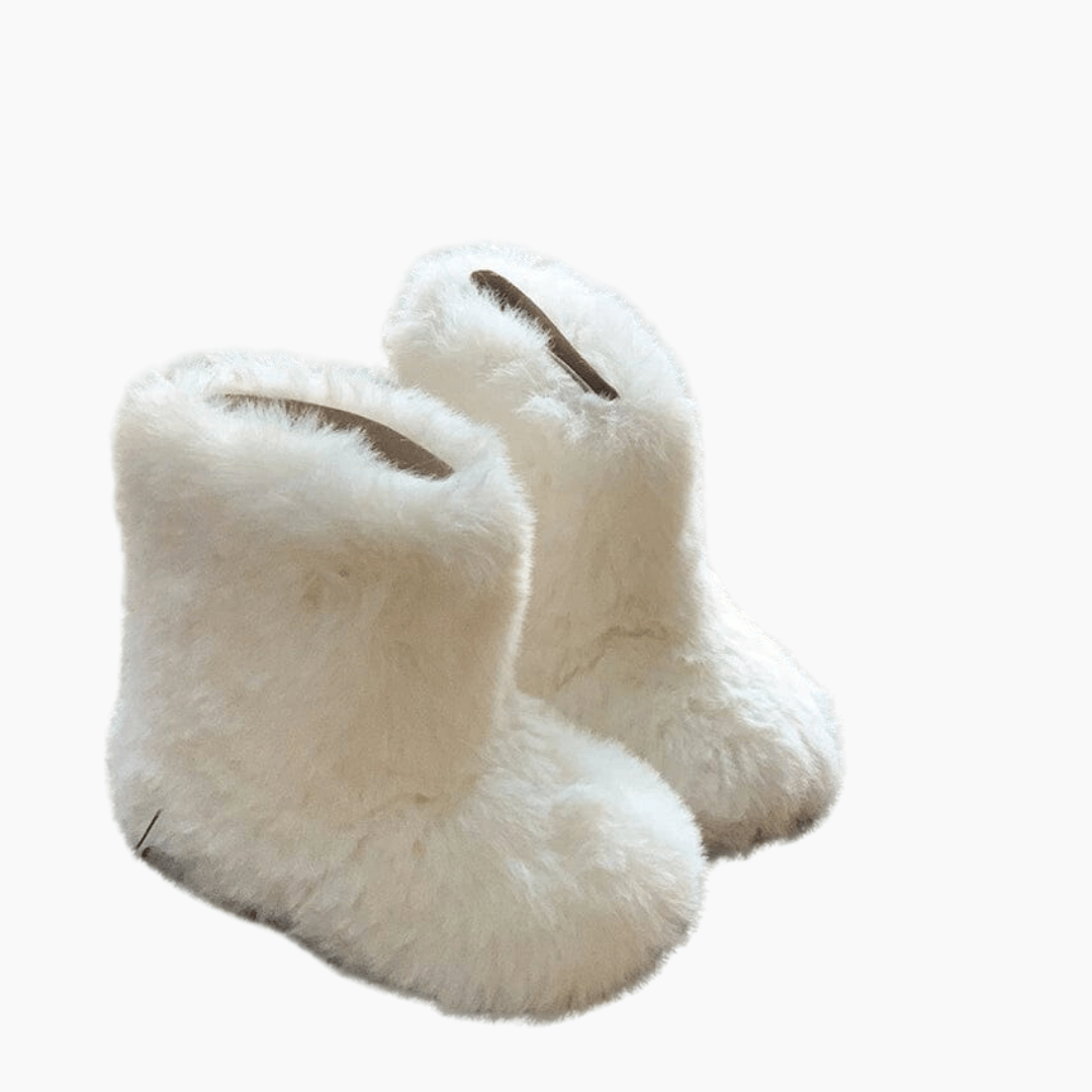 Shoes Warm Fluffy Plush Boots for Baby Girls