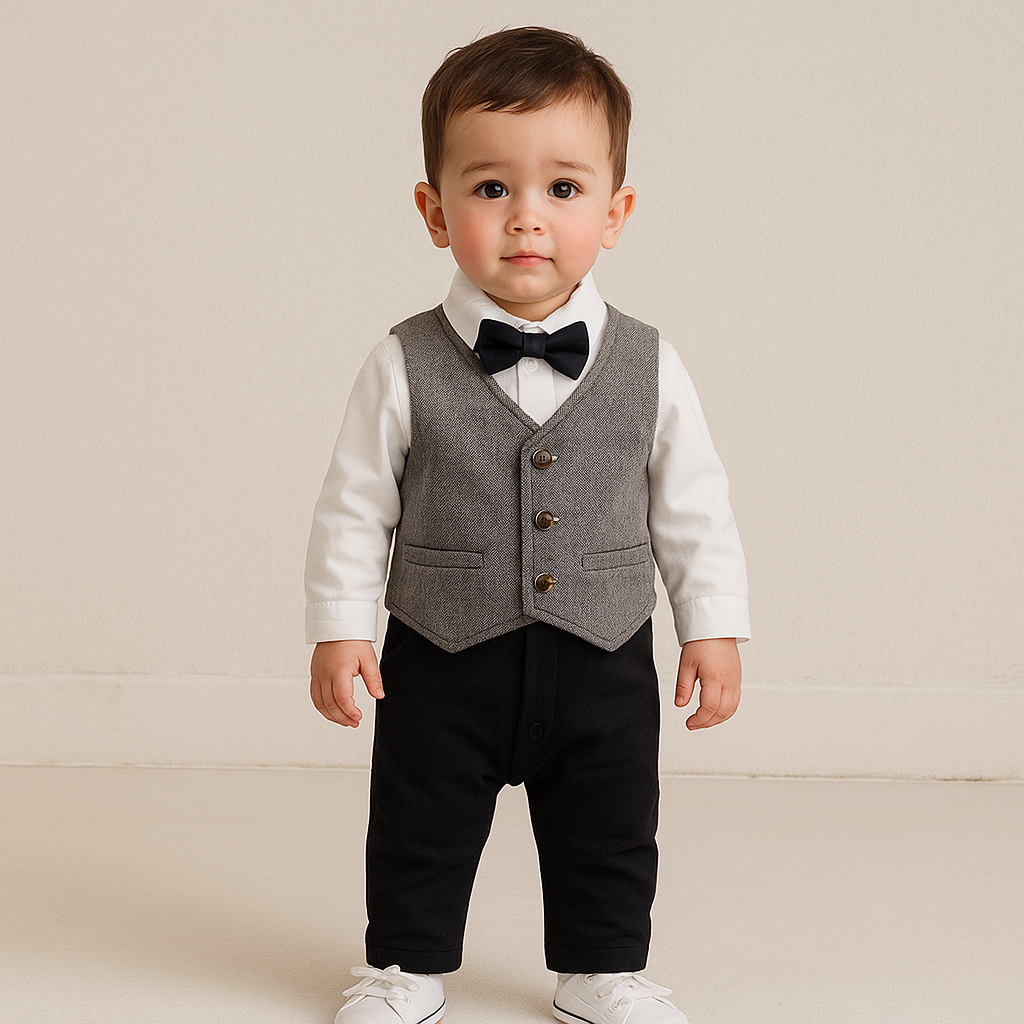 Bowtie Gentlemen Romper