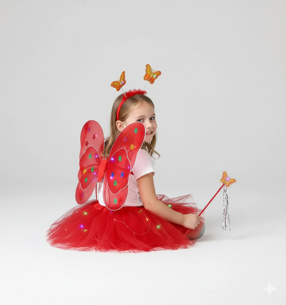 LED Fairy Costume Set for Girls