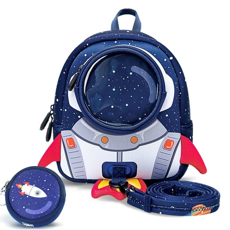 3D Rockets Anti-lost School Bags