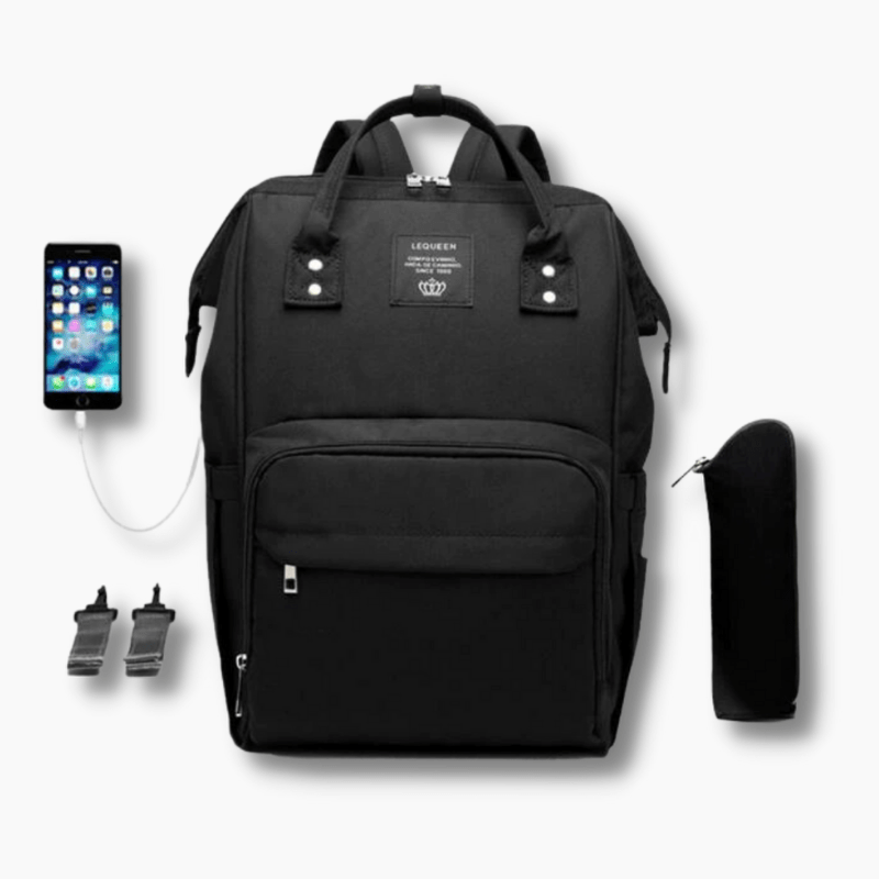 Diaper Bag All-In-One Diaper Bag with USB Port