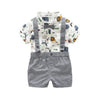 KB8062 / 12M / China Animal Casual Outfit Rompers Sets