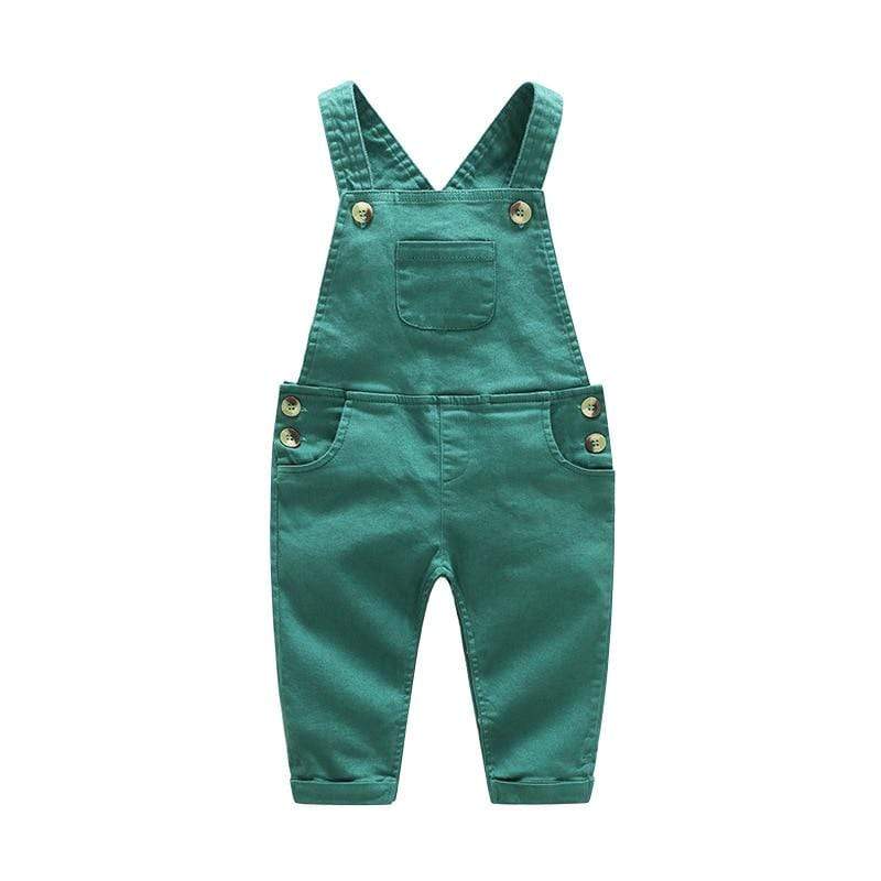 Boy's Clothing Animal Print Overall Set