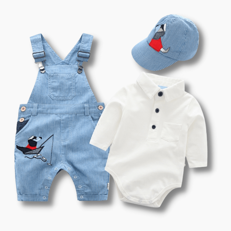 Boy's Clothing Artistic Baby Boy Romper Set