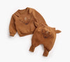 Boy&#39;s Clothing brown / 6-12M Baby Animal Sweatshirt Outfit