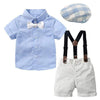 Boy&#39;s Clothing Blue Set / 3T Baby Boy Plaid Bow Set