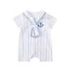 Boy&#39;s Clothing blue stripe / 0-3 Months Baby Boys Snap Front Pajamas