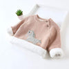 Boy&#39;s Clothing Tan / 2T Baby Knitted Horse Sweaters