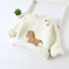 Boy&#39;s Clothing White Smoke / 12M Baby Knitted Horse Sweaters