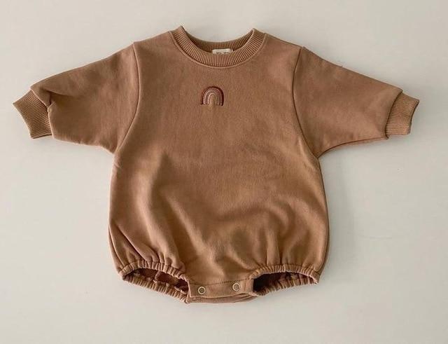 Coffee / 24M-90 Baby Long Sleeve  Sweater Outfit