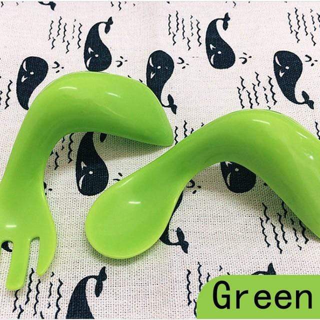 Accessories Green Baby Plate Duck Dishes