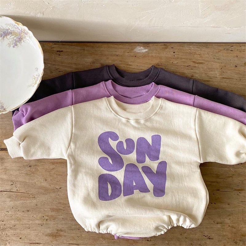 Baby Rompers Letter Print