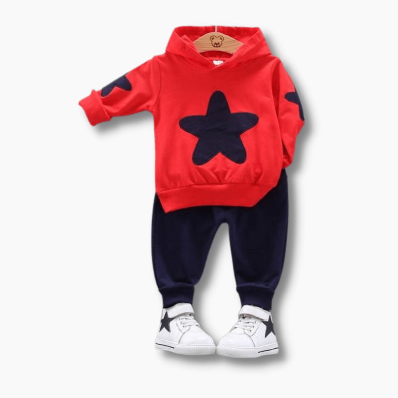 Boy's Clothing Baby STAR Cotton Sports Hooded