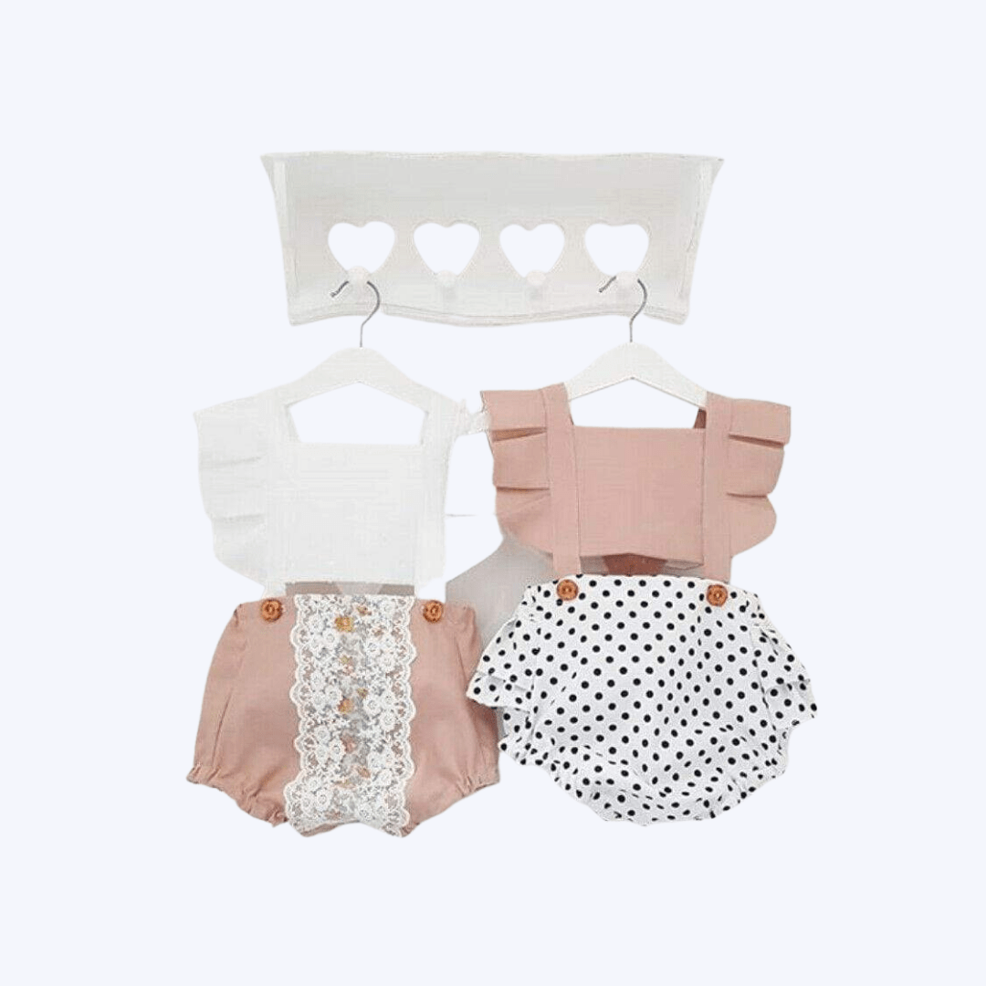 Girl's Clothing Backless Romper