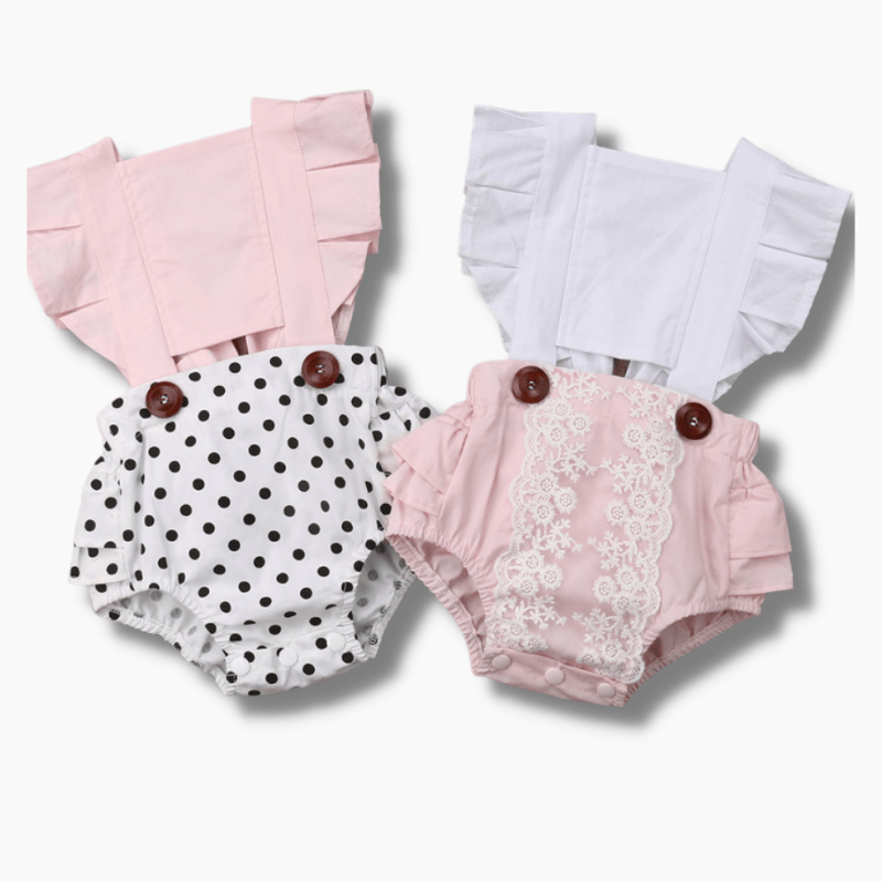 Girl's Clothing Backless Romper