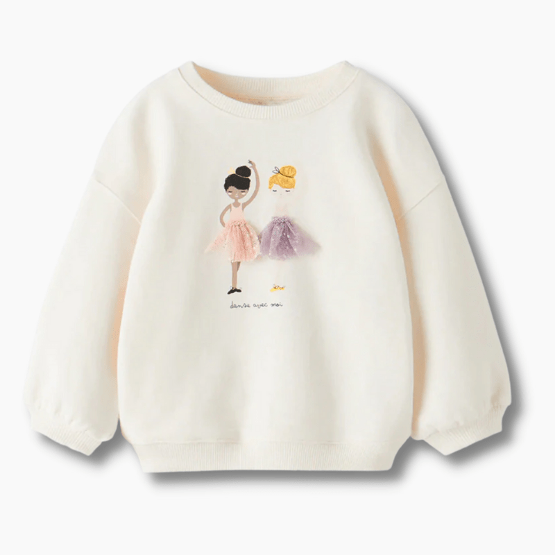 Ballerina Graphic Sweatshirt