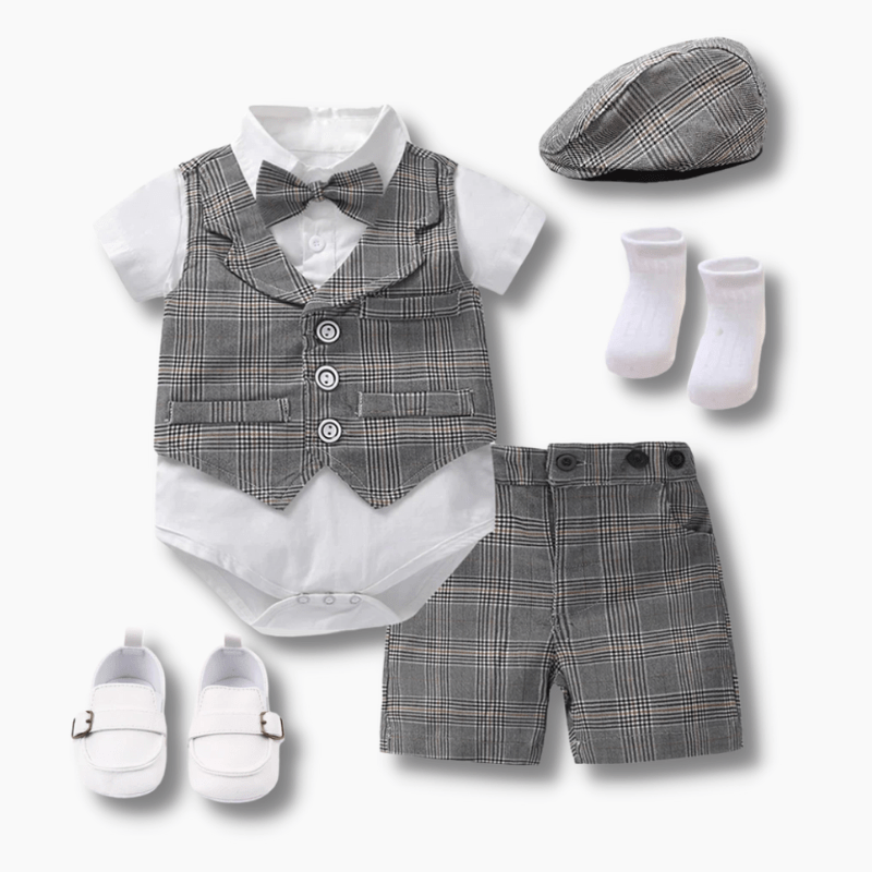 Boy's Clothing Boy Checked Outfit