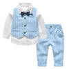 Boy&#39;s Clothing Sky Blue 2 / 6M Boy Formal Vest Suit