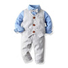 Boy&#39;s Clothing Sky Blue / 6M Boy Formal Vest Suit