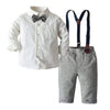 Boy&#39;s Clothing White&amp; gray / 4T Boy Formal Wear Suit