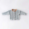 Girl&#39;s Clothing Gray-blue / 18-24M Candy Color Knitted Sweater