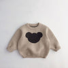 A / 1-2T Cartoon Bear Knitted Sweater