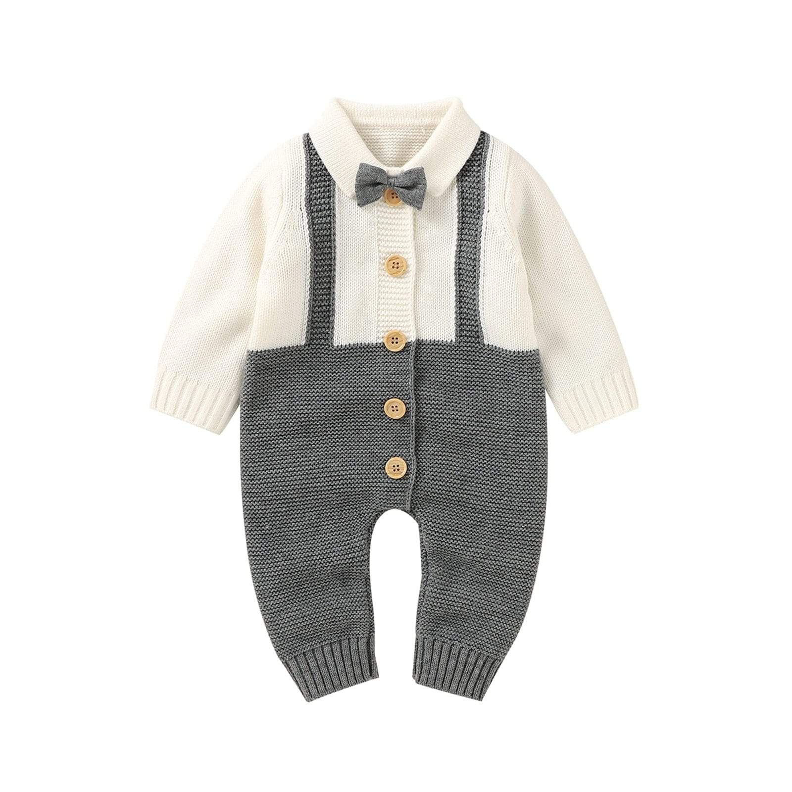 Boy's Clothing 18M Casual Knitted Romper