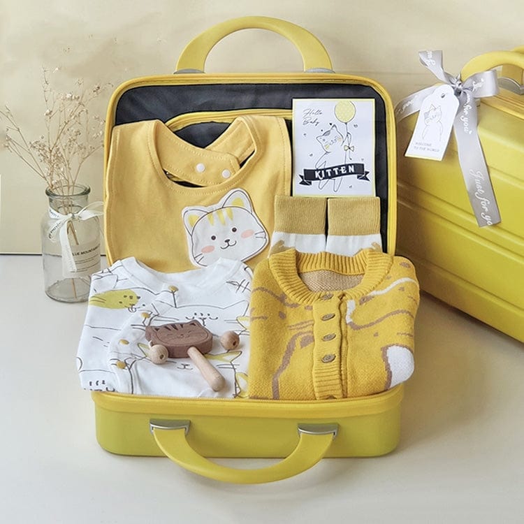 Cat theme baby gift set
