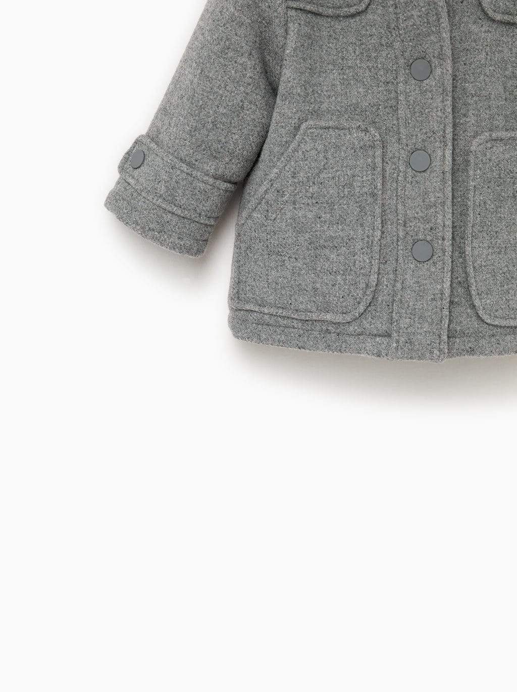 Boy's Clothing Cotton Padded Wool thickened long coats