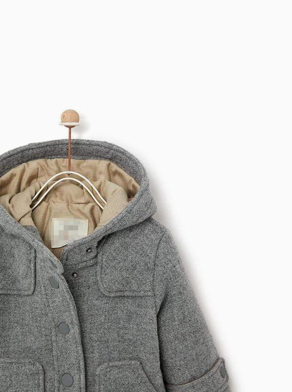 Boy's Clothing Cotton Padded Wool thickened long coats