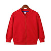 Boy&#39;s Clothing Red / 8T Cotton Zipper Solid Jacket