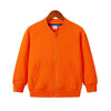 Boy&#39;s Clothing Orange / 4T Cotton Zipper Solid Jacket