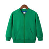 Boy&#39;s Clothing Green / 9T Cotton Zipper Solid Jacket