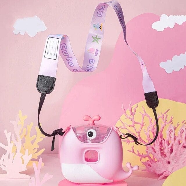 301-400ml / pink whale Creative Cute Dinosaur Shape Kettle