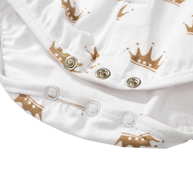 Crown Printed Boy Outfit